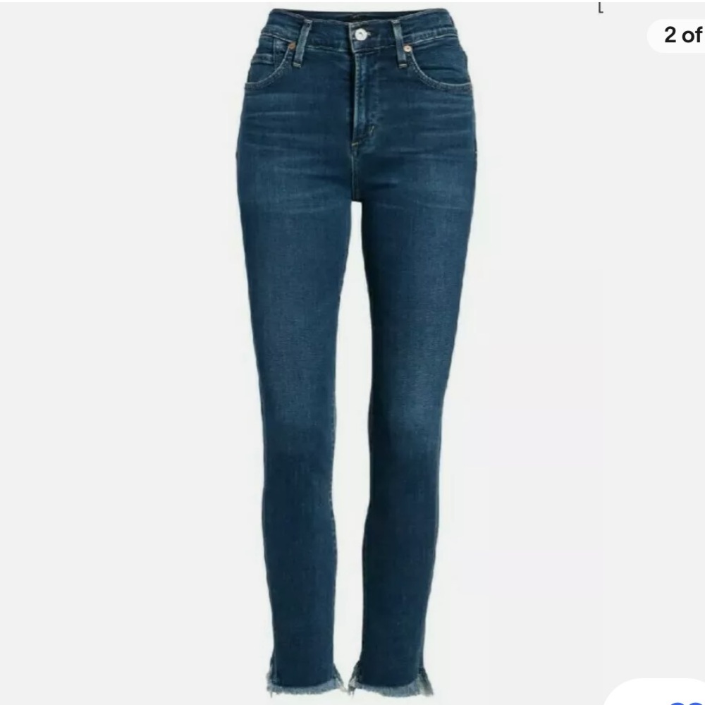 Citizens of Humanity Rocket Crop High Rise Skinny Jeans 27